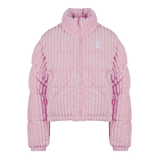 Karl Kani Γυναικείο μπουφάν Corduroy Short Puffer Jacket